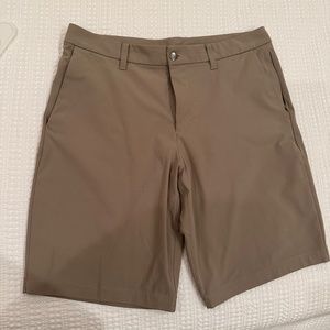 Lulu lemon Mens Commision Shorts - Khaki